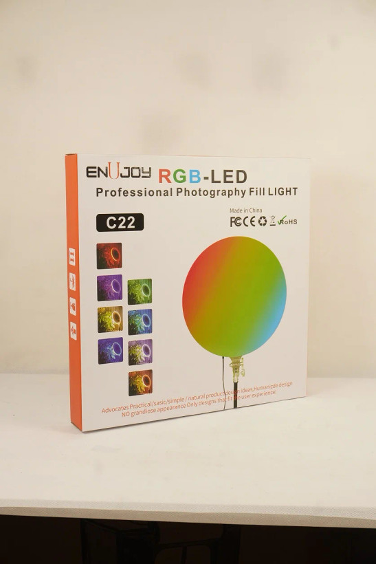 سافت لایت گرد RGB C22 ENUJOY 18