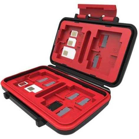 کیف ضد ضربه کارت حافظه مدل LensGo KH8S  LensGo KH8S